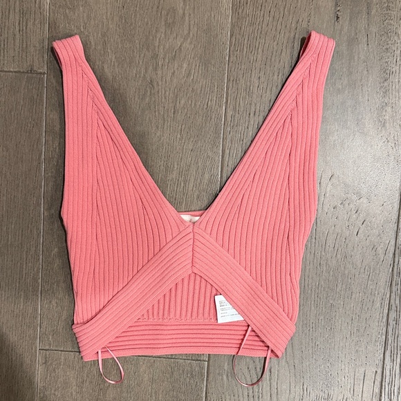 Finders Keepers Pink Ribbed Two-Piece Set - Picture 4 of 7